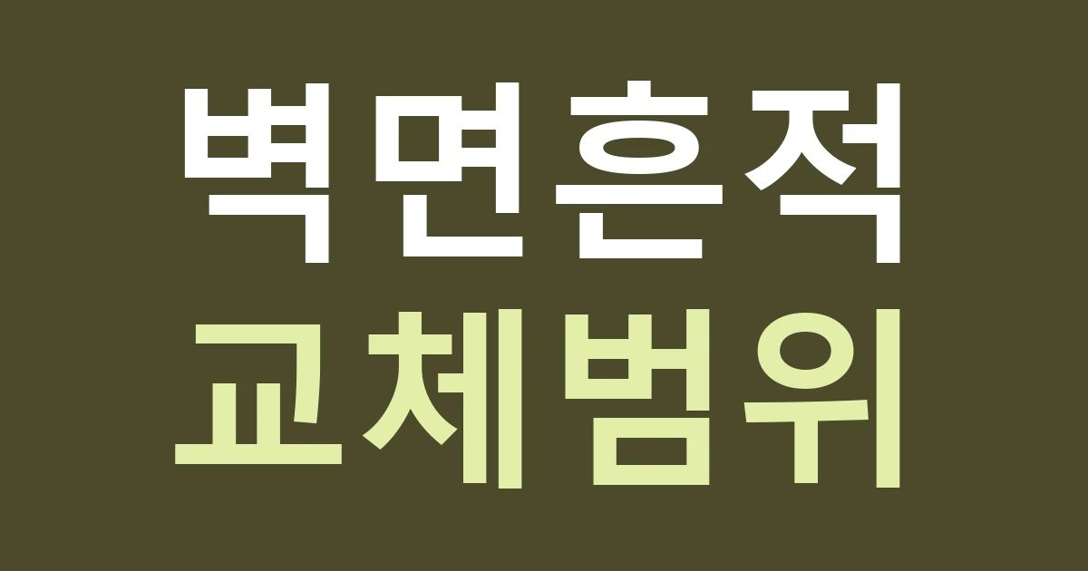 대구 서구 비산4동 간판 교체, 구릉지 점포의 벽면 자국과 새 배경판을 비교하세요